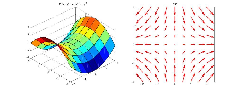 Gradient vector field