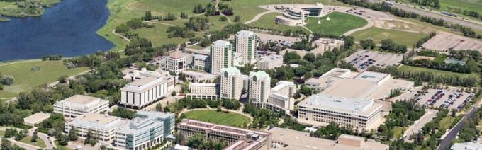 Aerial view of U of R