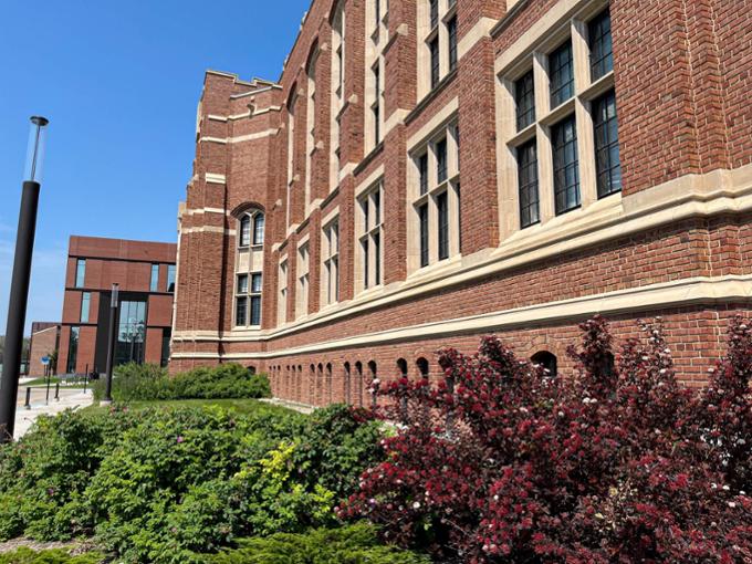 The College Avenue Campus exterior