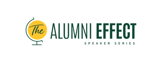 The alumni effect logo