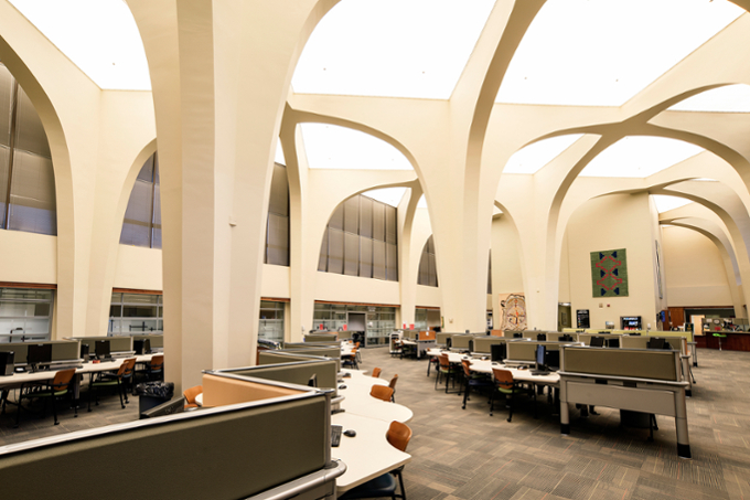 Archer library interior