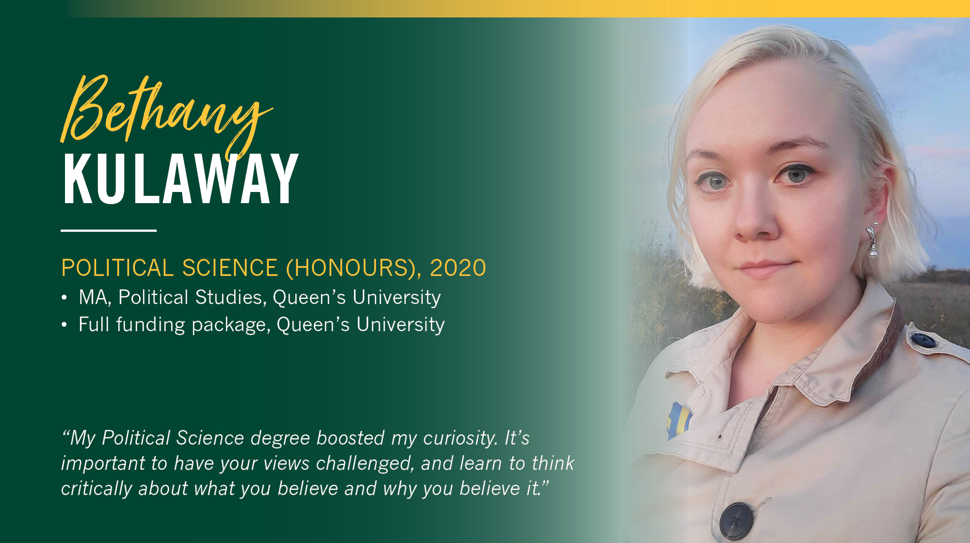 Student Profile - Bethany