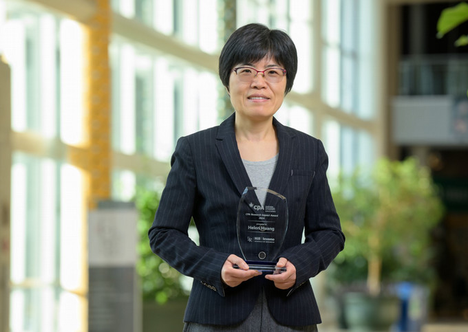 helen huang holding award