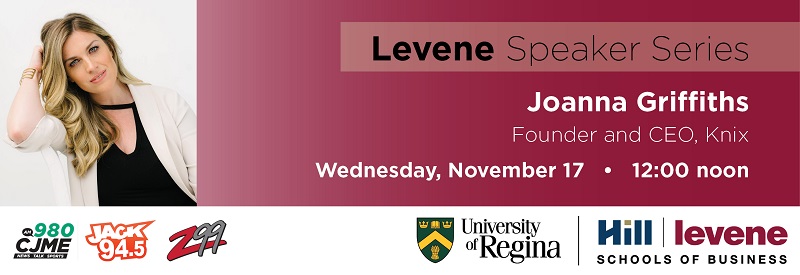 Levene Speaker Series featuring Joanna Griffiths