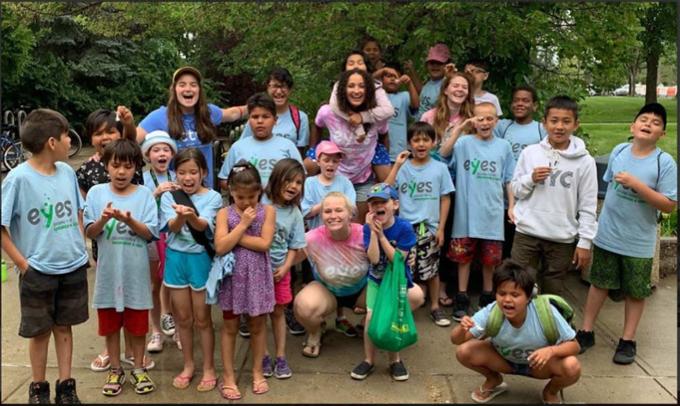 Kids at camp