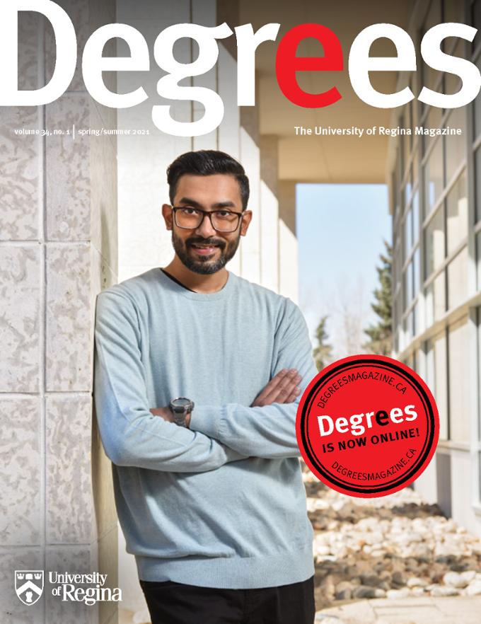 Degrees magazine cover