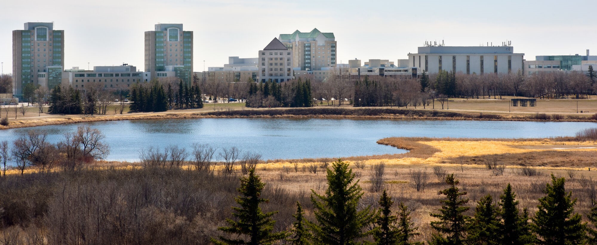 Campus View across Wascana Lake