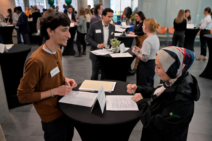 Students Having a Discussion