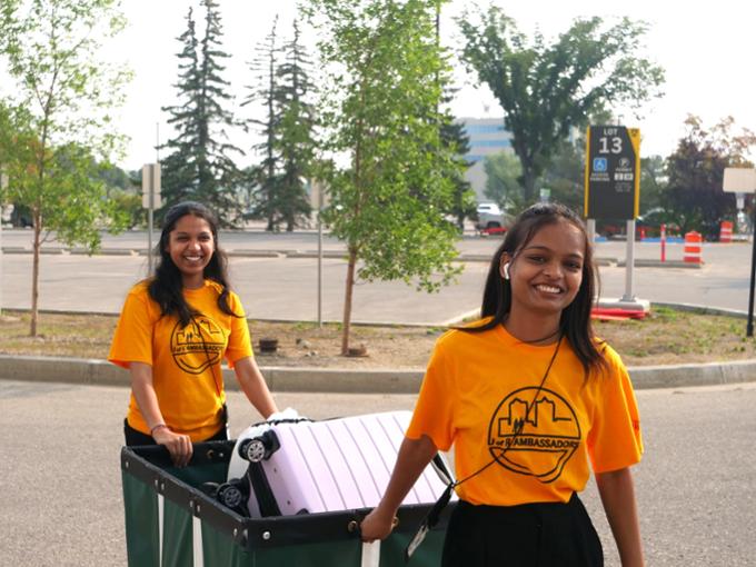 move-in students