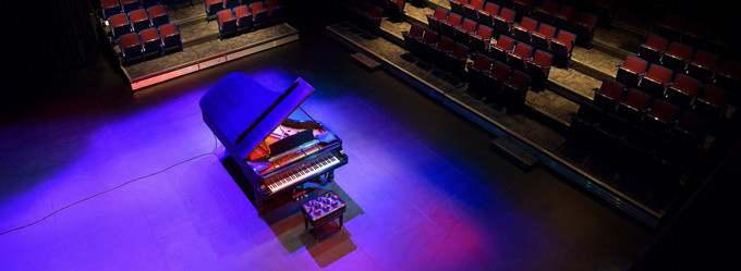 Theatre with a piano