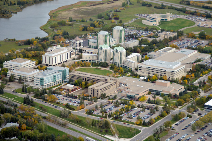 U of R and FNUC aerial view