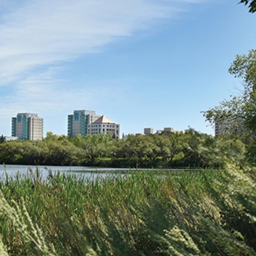 lanscape photo of the University of Regina