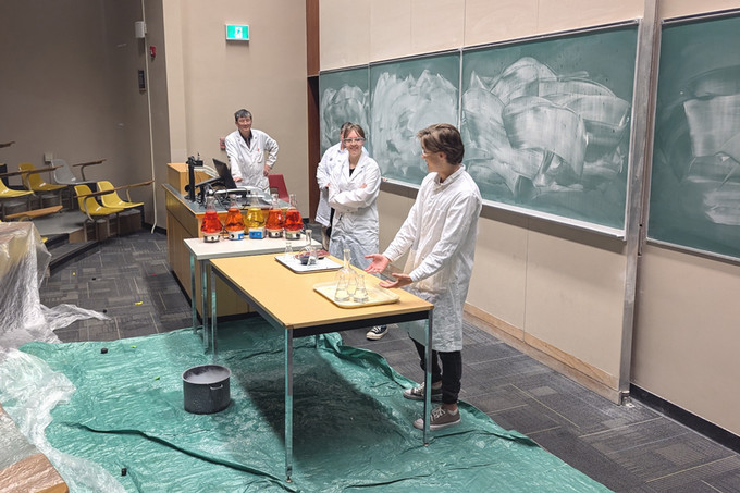 Photos from the Science Magic Show