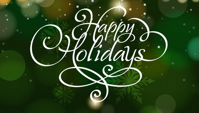 happy holidays graphic