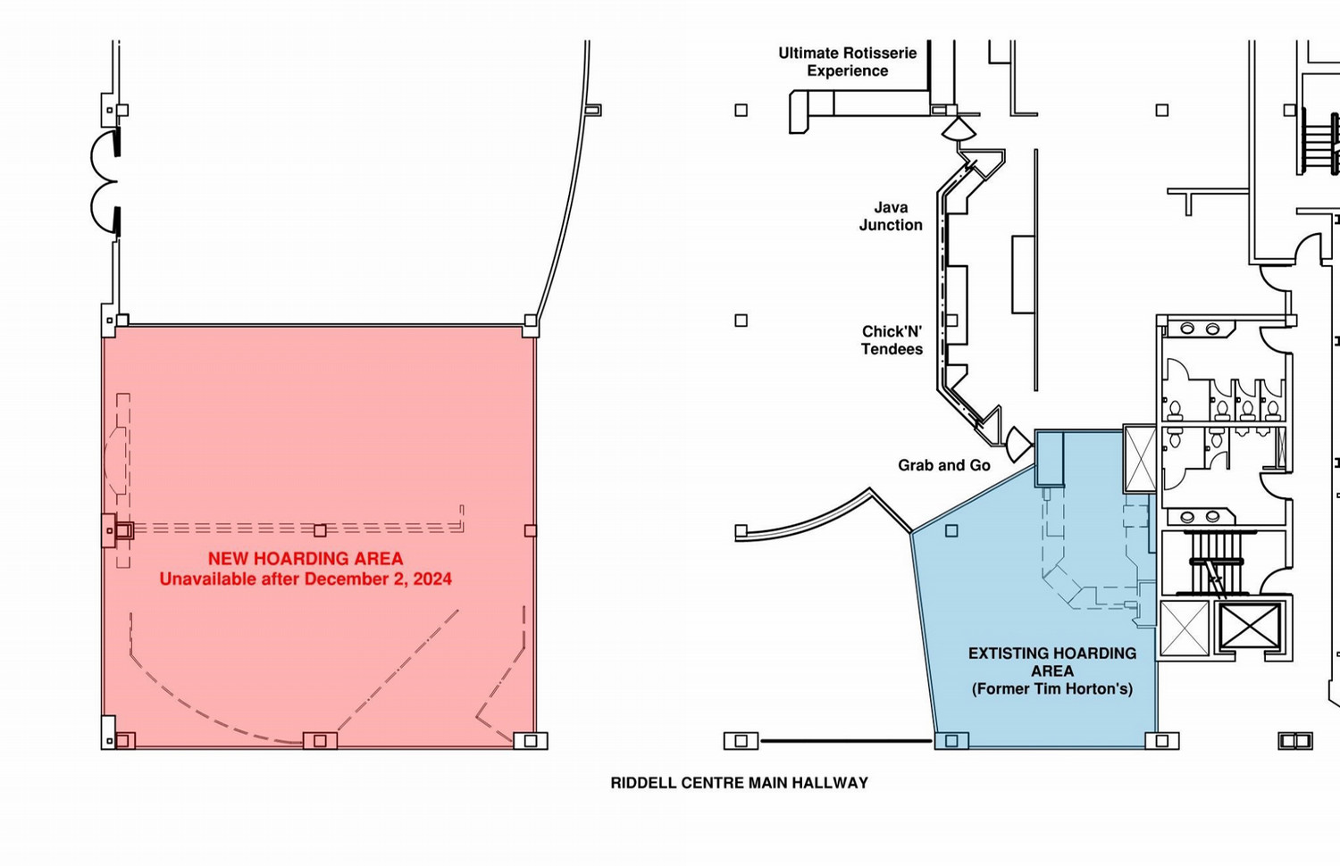 Riddell Centre Floor Plan