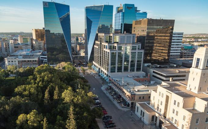 View of downtown Regina.