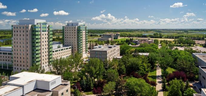 Aerial view of Kisik Towers