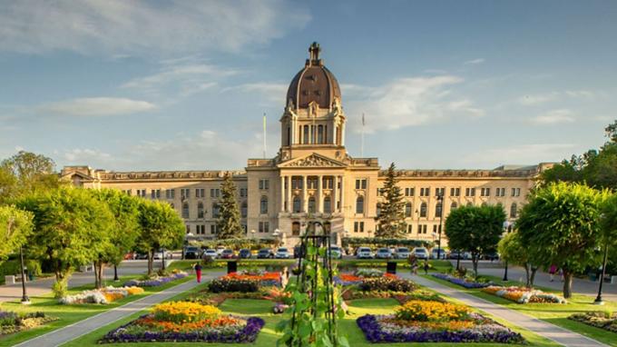 The Legislative Building in Regina