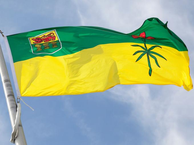 Saskatchewan flag.